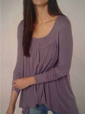 We The Free People Tunic Top Size M Love Valley Lilac Lavender
